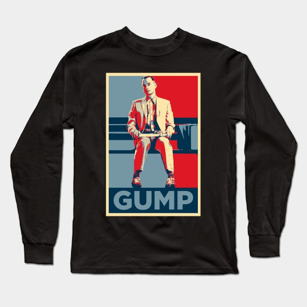 Gump Long Sleeve T-Shirt by TEEVEETEES